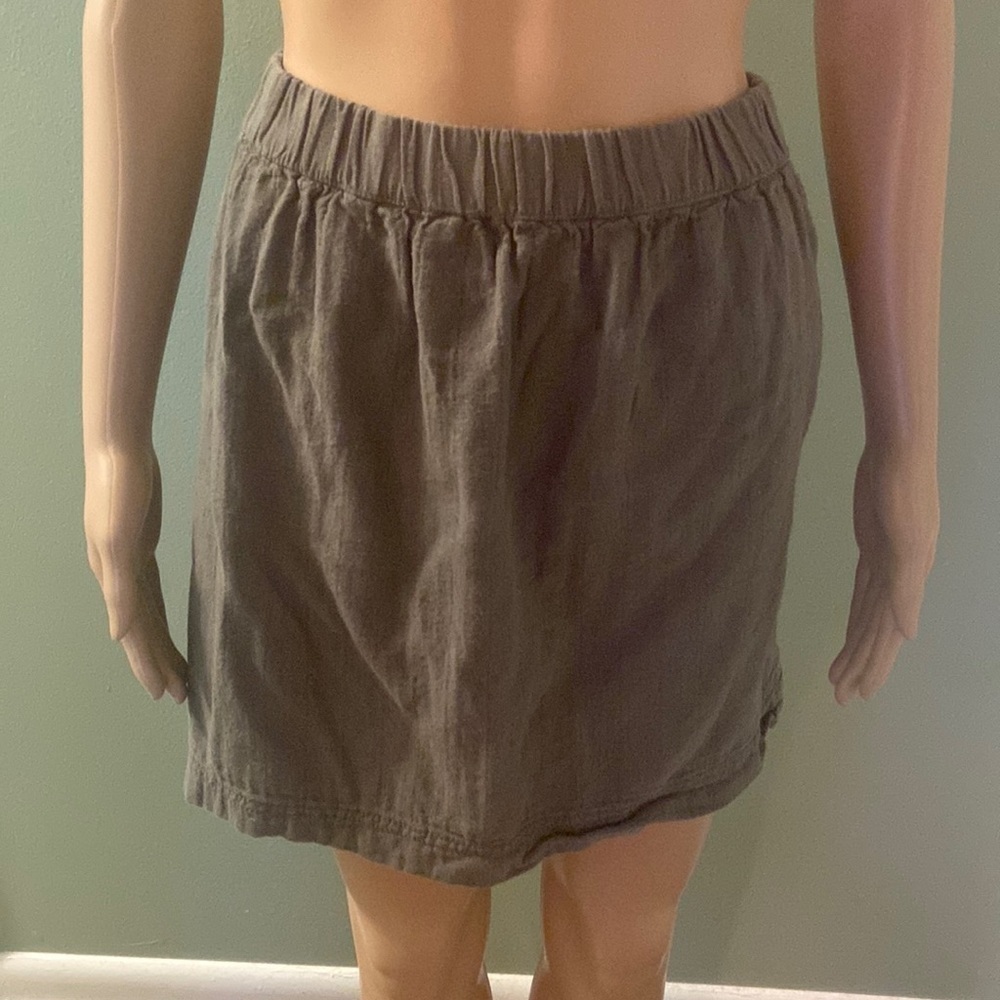 Sonoma hunter green cotton skirt size 14/XL!